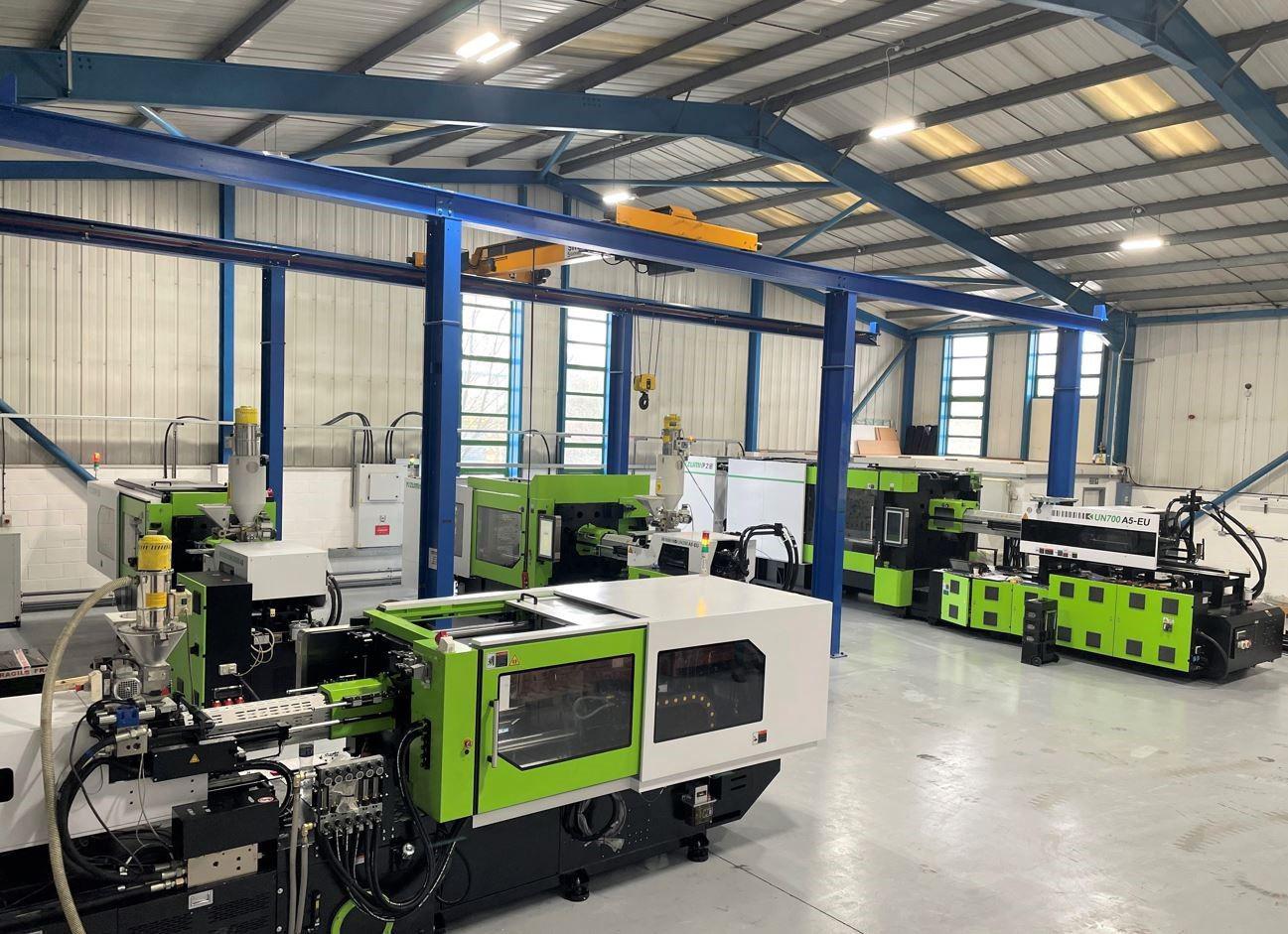 Significant Machinery Investment Phase 2: New Machines Installed